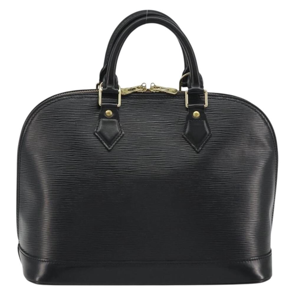 Louis Vuitton Epi Alma Handbag Black